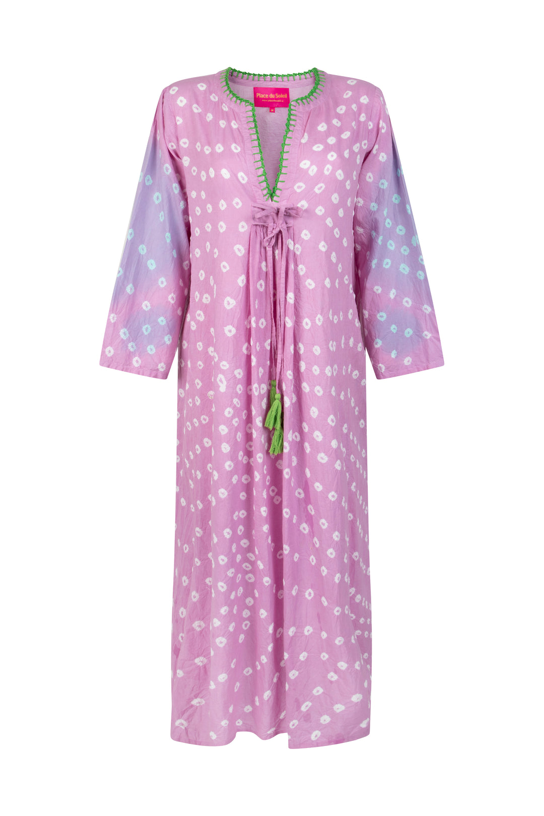 Place du Soleil | Tie Dye Dress Lila | Lilac
