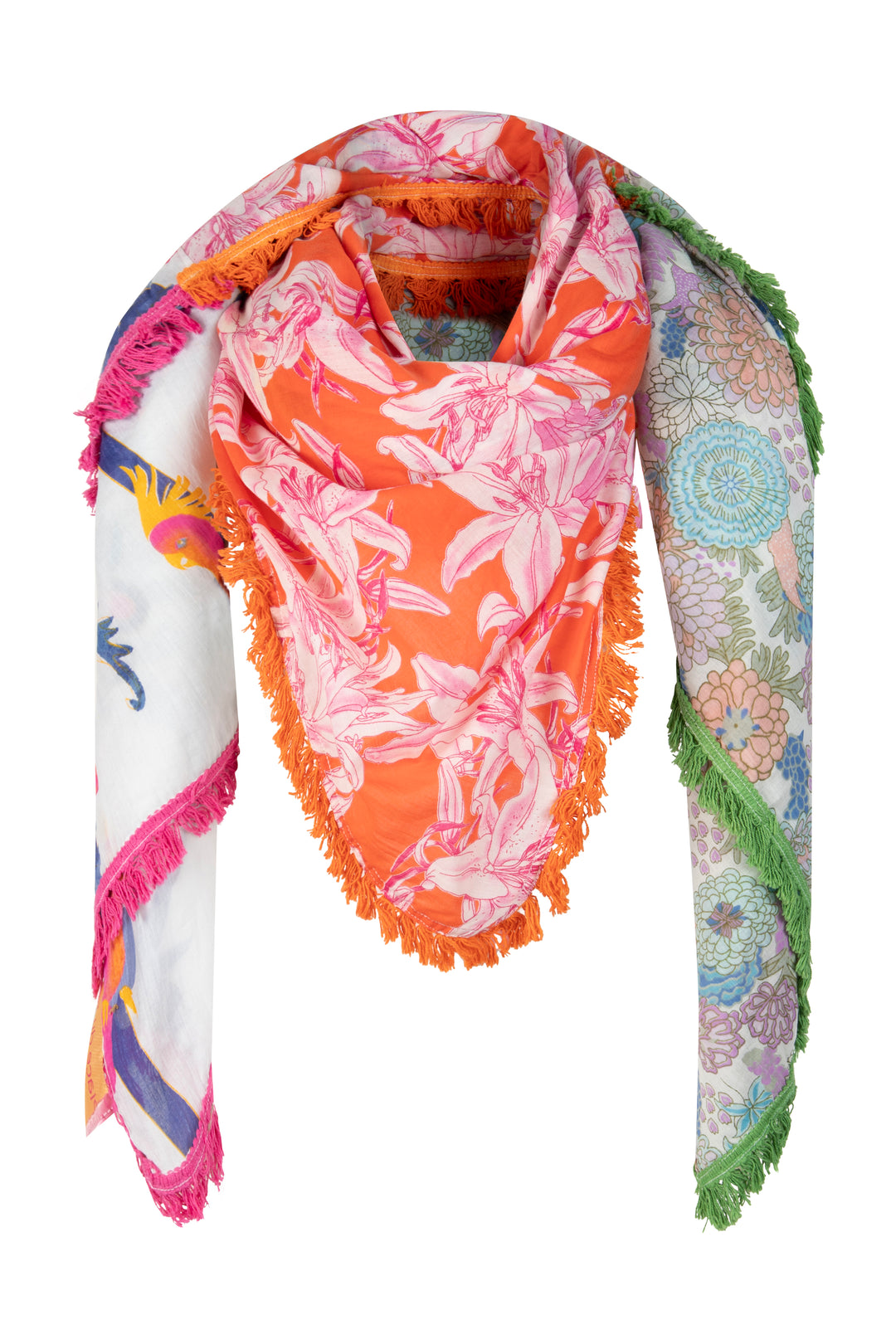 Place du Soleil | Scarf Mix Print | Multi