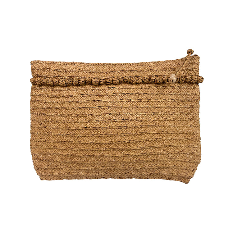 MADE IN MADA | SITRAKA CLUTCH | LIGHT BROWN