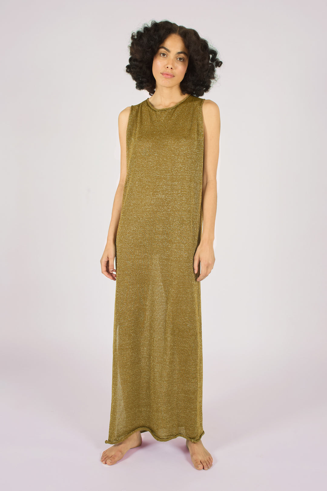 Traffic People | Bronze Maxi Dress | Bronze