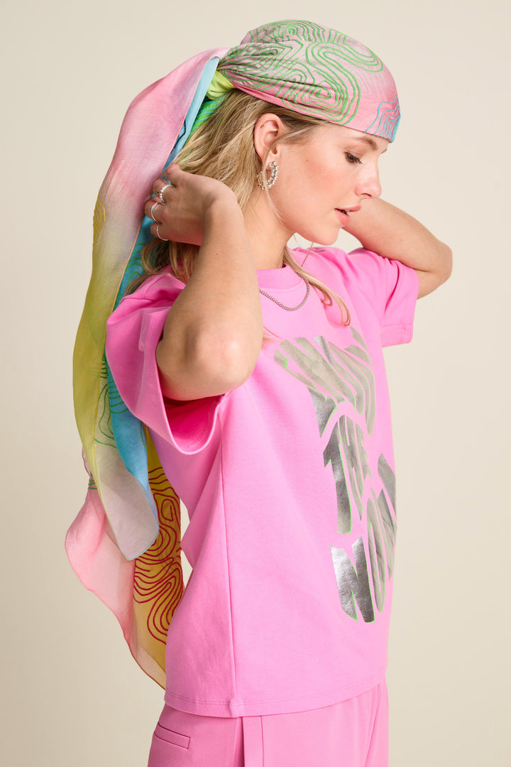 Pom Amsterdam | Embroidery Cherry Blossom Shawl