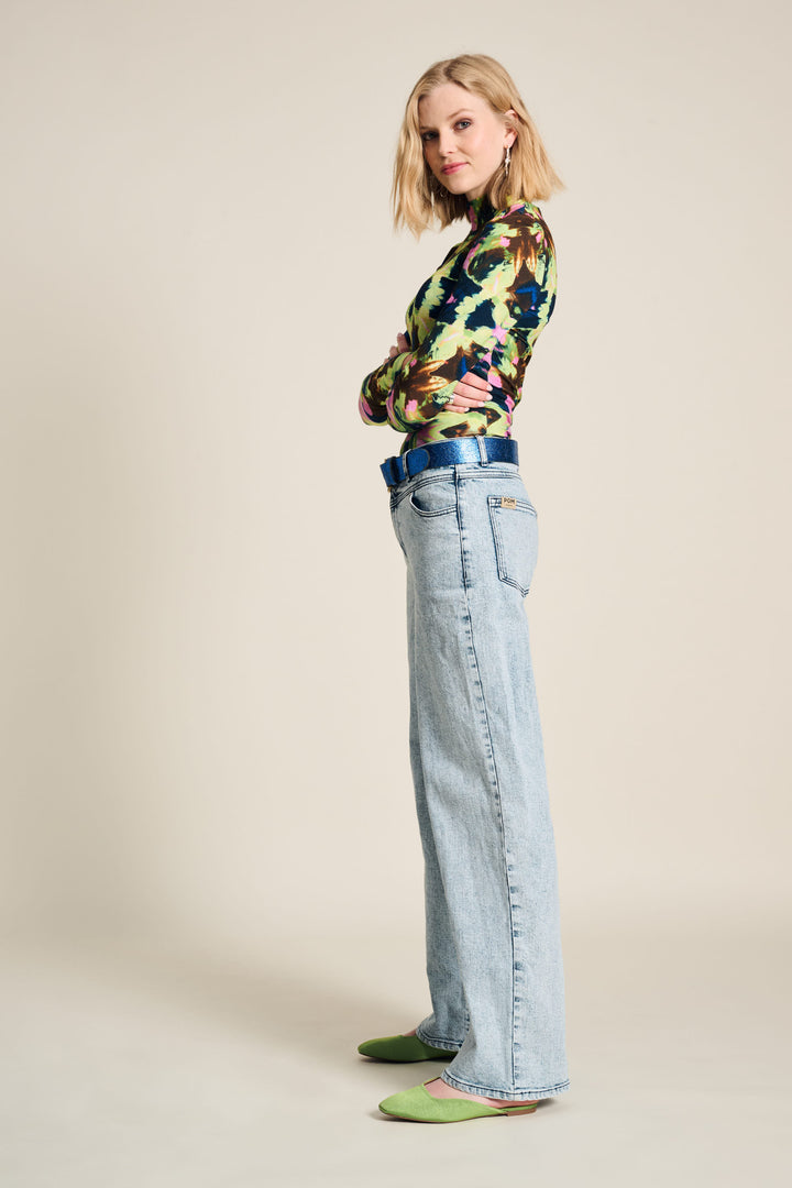 POM Amsterdam | Turtleneck-Butterfly Sky | Sky