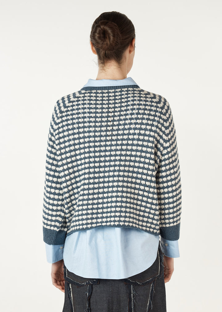 Zaket & Plover | Texture Jumper | Denim