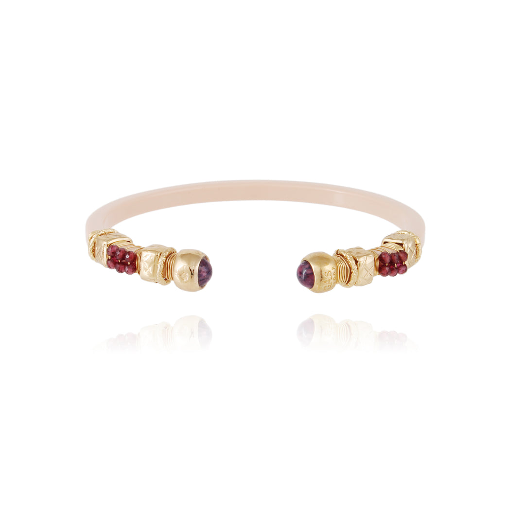 Gas Bijoux | Sari Bis Bracelet | Rose - Dutch Hideout