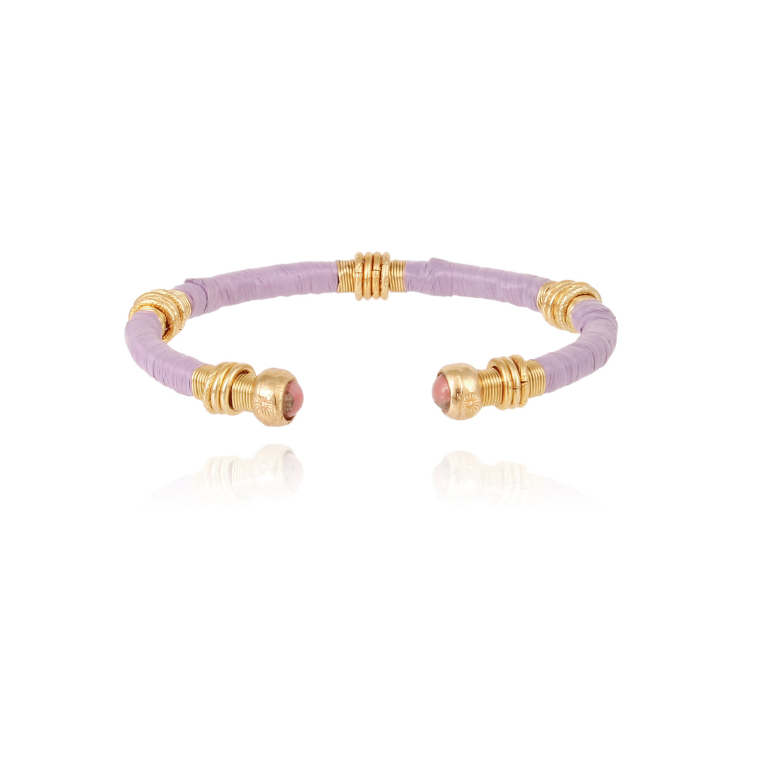 Gas Bijoux | Sari Bracelet | Violet - Dutch Hideout