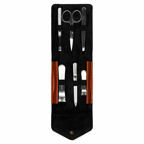 Gentlemen's Hardware I charcoal canvas manicure set - Dutch Hideout