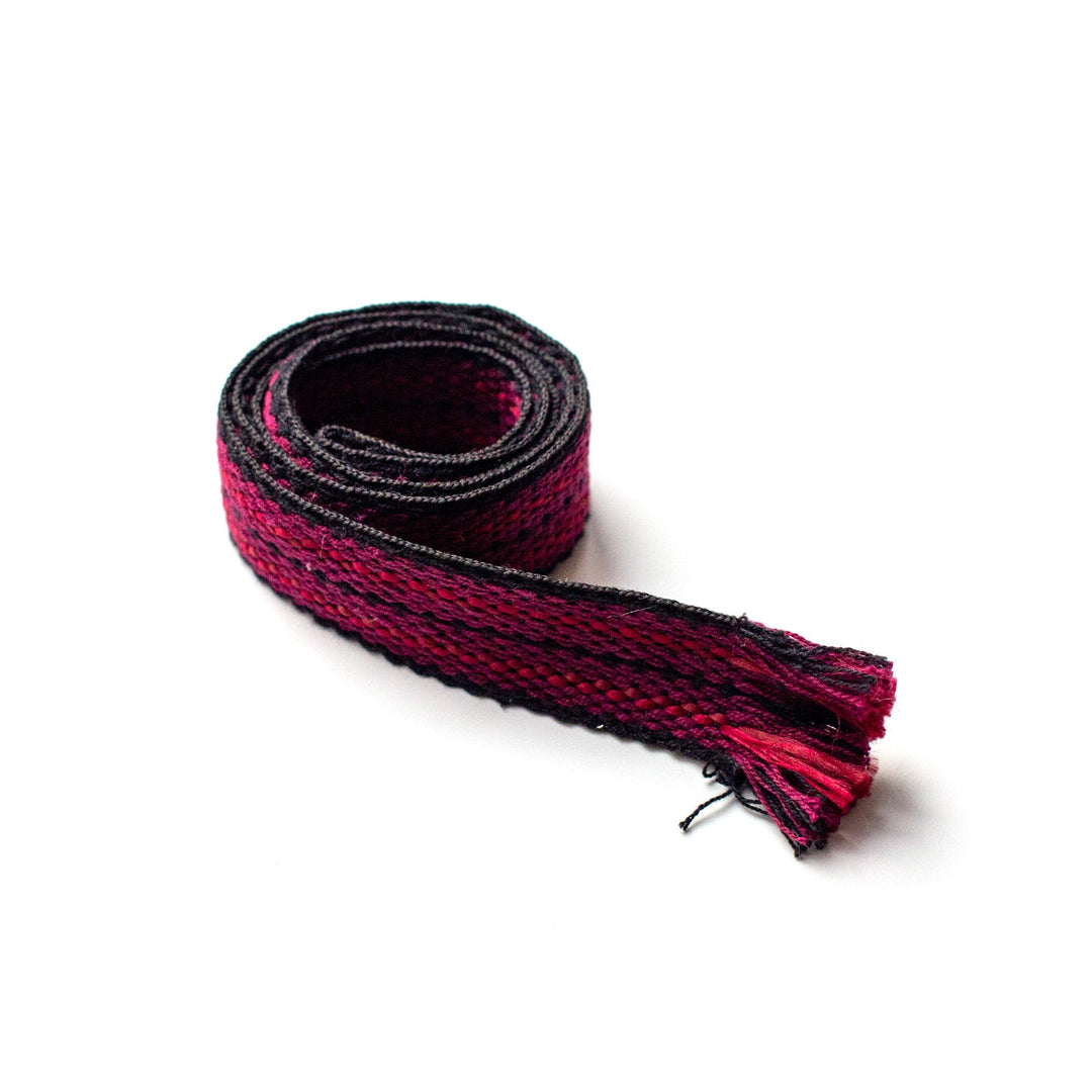 BANDS OF LA | CALIFORNIA:WOVEN | DARK RED/BLACK