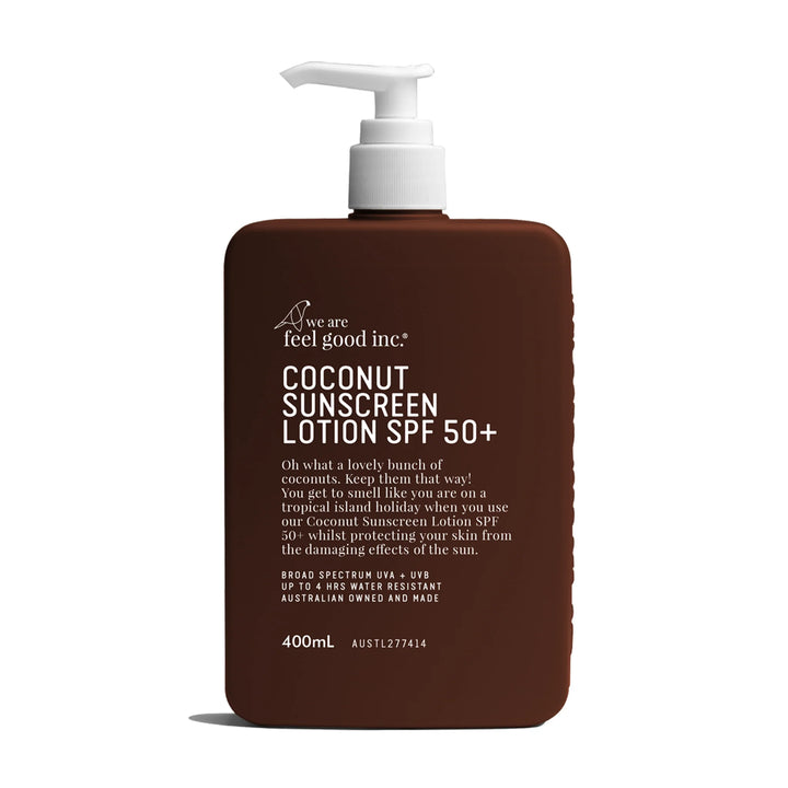 We are Feel Good Inc. | Coconut Sunscreen SPF 50+ 400ml - Dutch Hideout