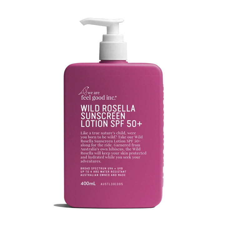 We are Feel Good Inc. | Wild Rosella Sunscreen Lotion SPF 50+ 400ml - Dutch Hideout