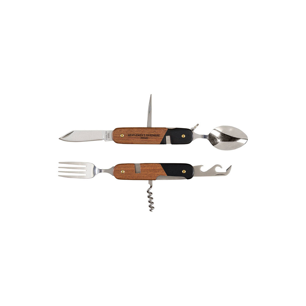GENTLEMEN’S HARDWARE CAMPING CUTLERY TOOL WOOD - Dutch Hideout
