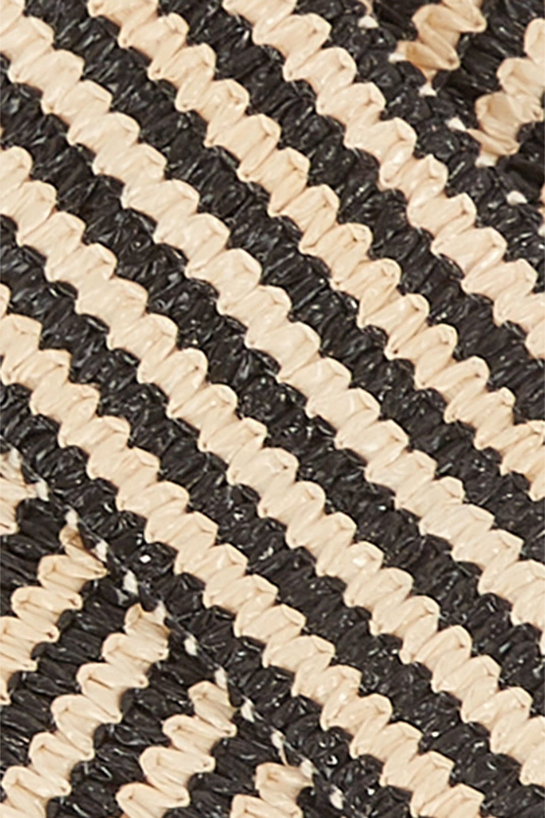 King Louie | Striped Belt | Black