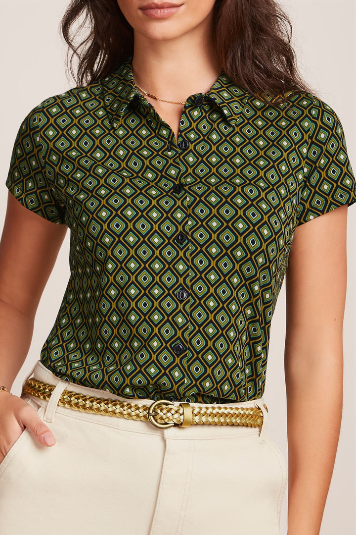 King Louie | Glitter Braid Belt | Gold