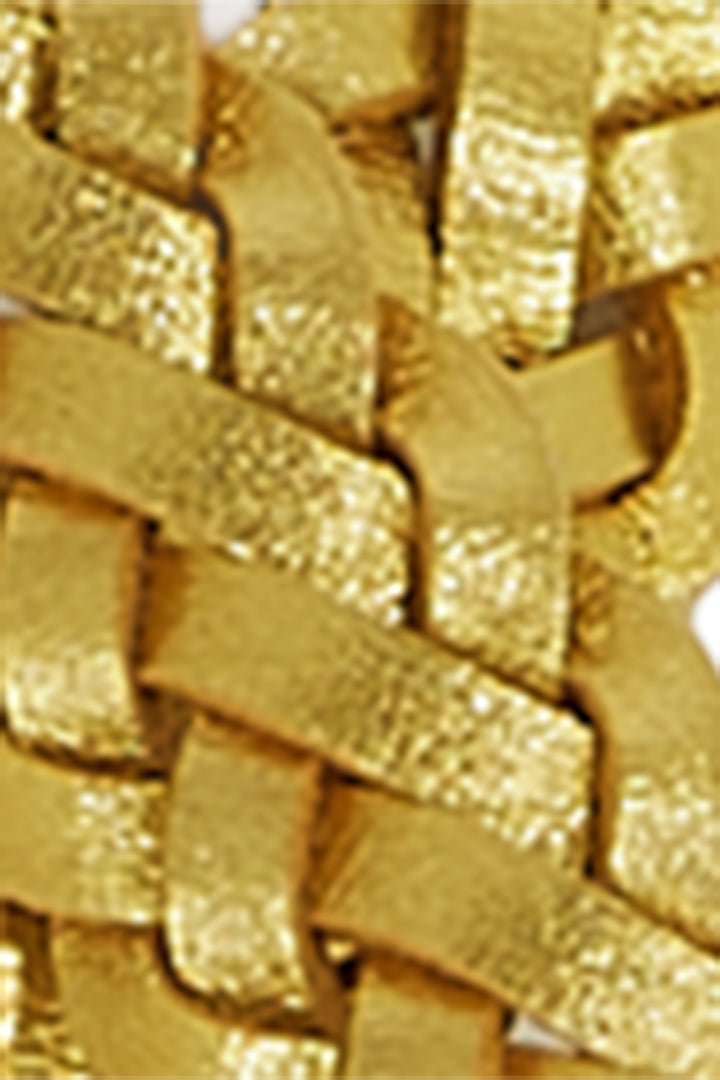 King Louie | Glitter Braid Belt | Gold