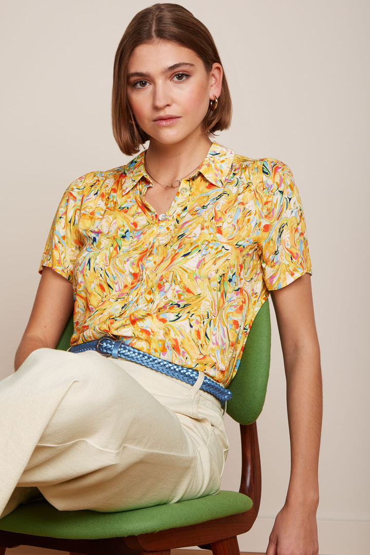 King Louie | Glitter Braid Belt | Blue