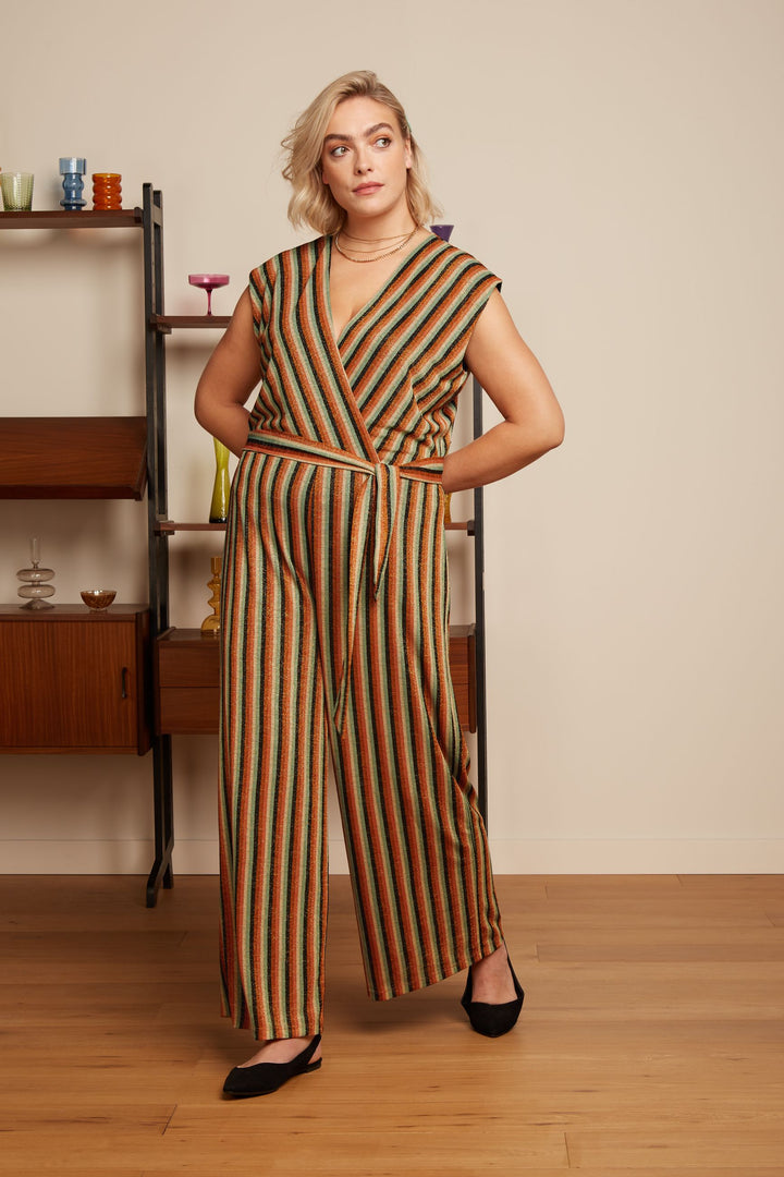 King Louie | Mary Jumpsuit | Piso Stripe