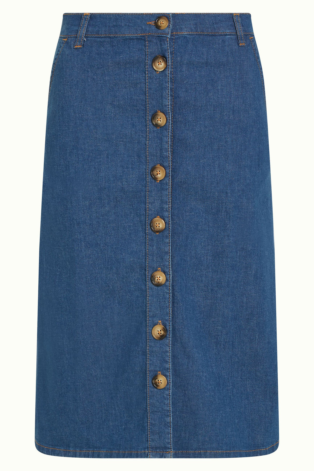 King Louie | Marie Skirt | Denim Blue - Chambray