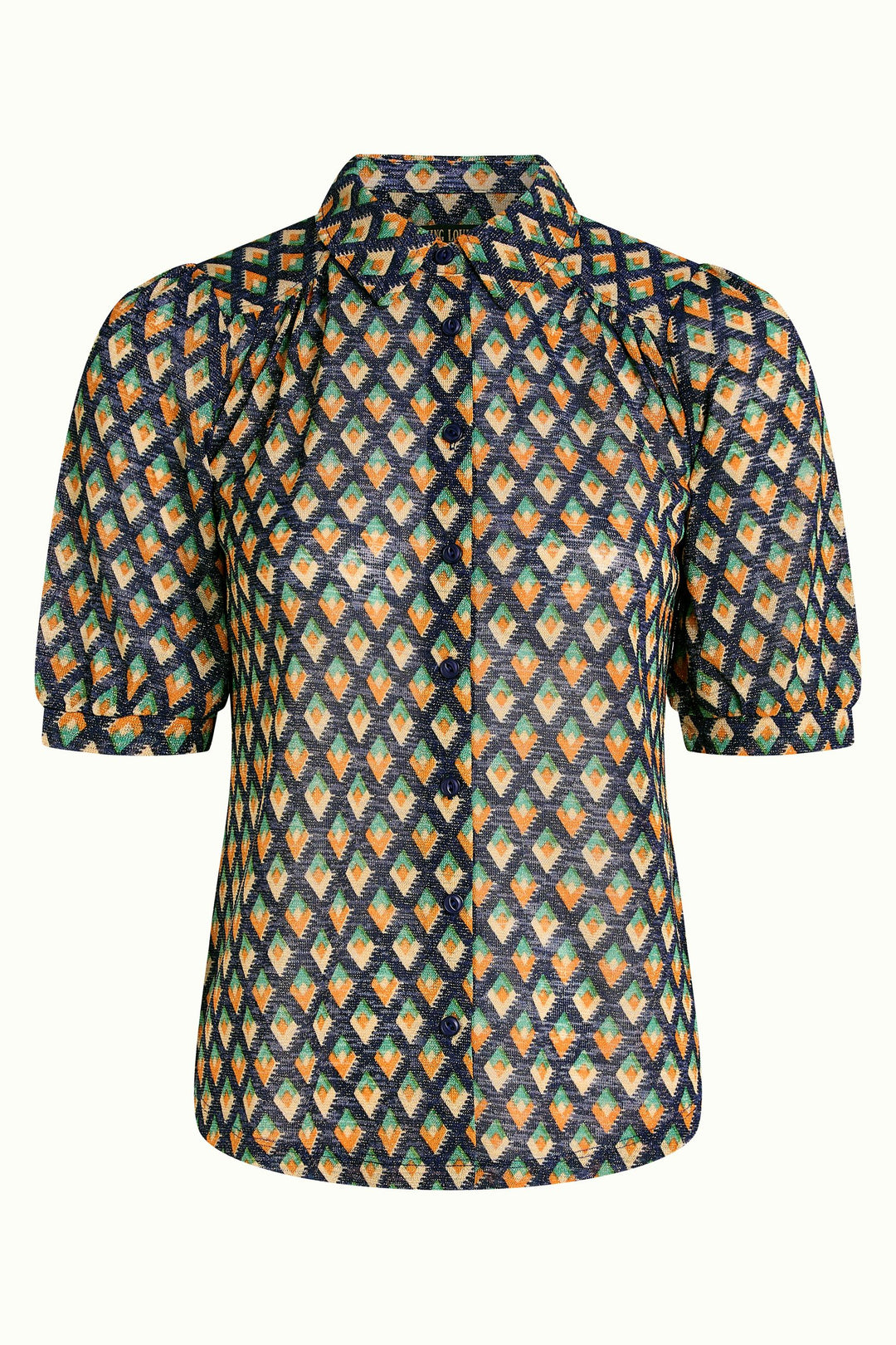 King Louie | Carina Blouse | Pebble