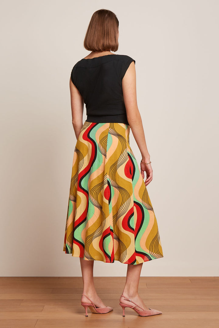 King Louie | Judy midi Skirt | Falaise