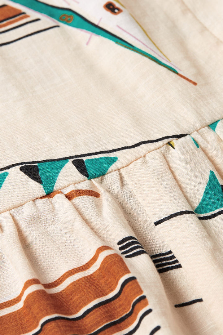 King Louie | Judy Midi Skirt | Antibes