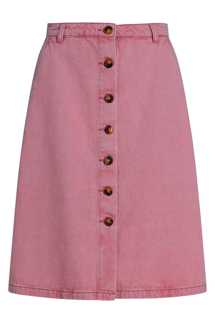 King Louie | Mary Skirt Coloured Denim | Mellow Rose