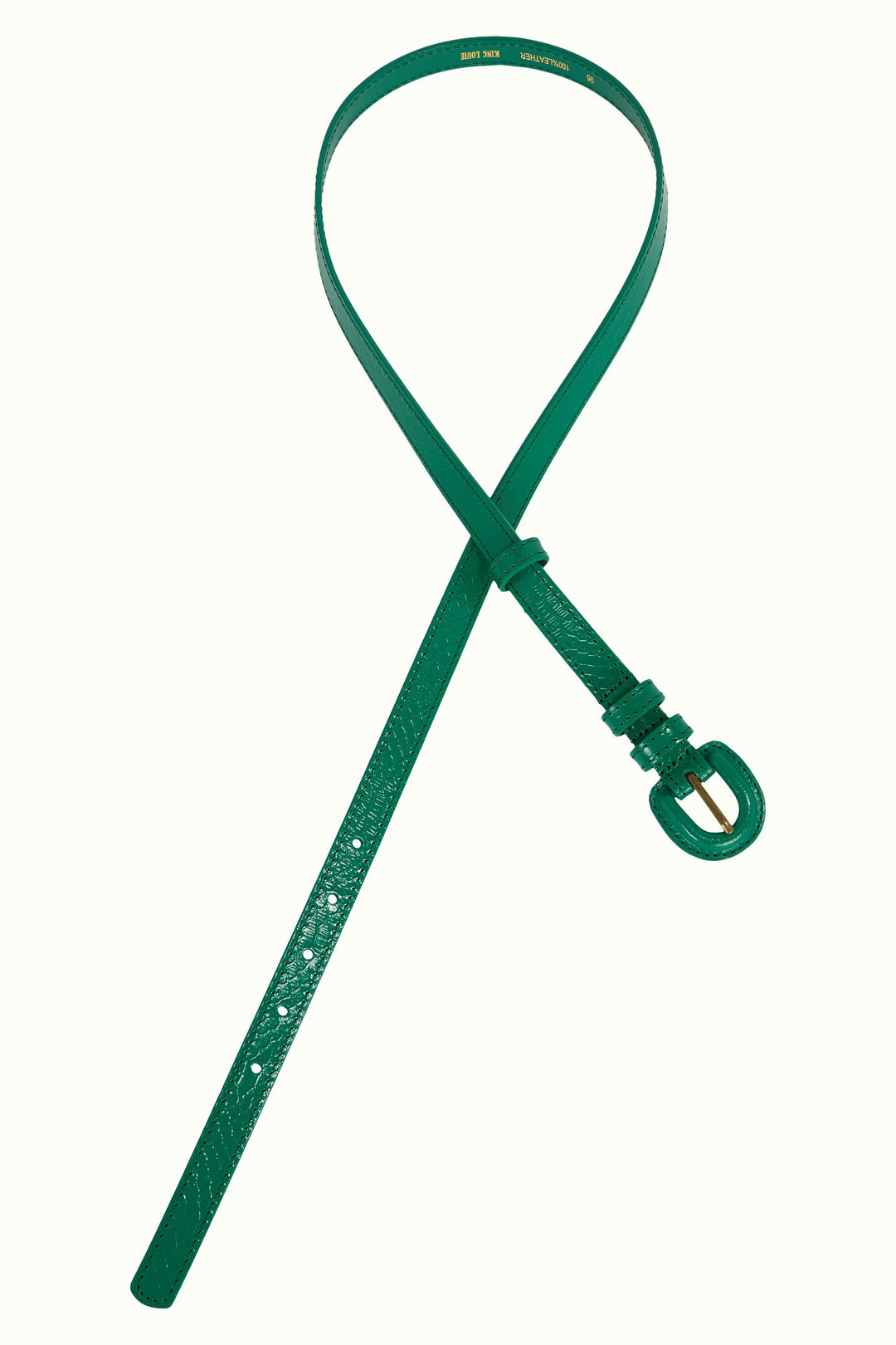 King Louie | Croco Belt | Palm Green