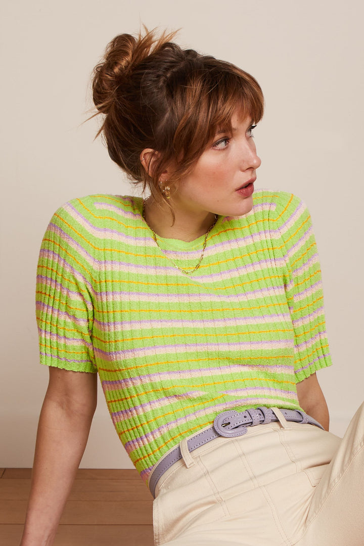 King Louie | Croco Belt | Sheer Lilac