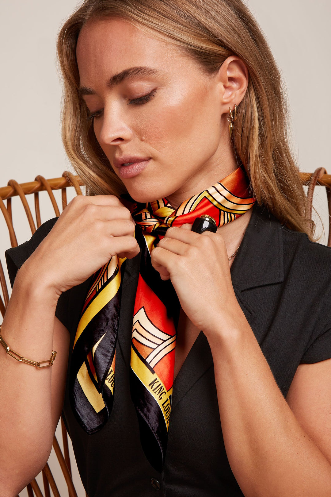 King Louie | Scarf Satin | Mellow