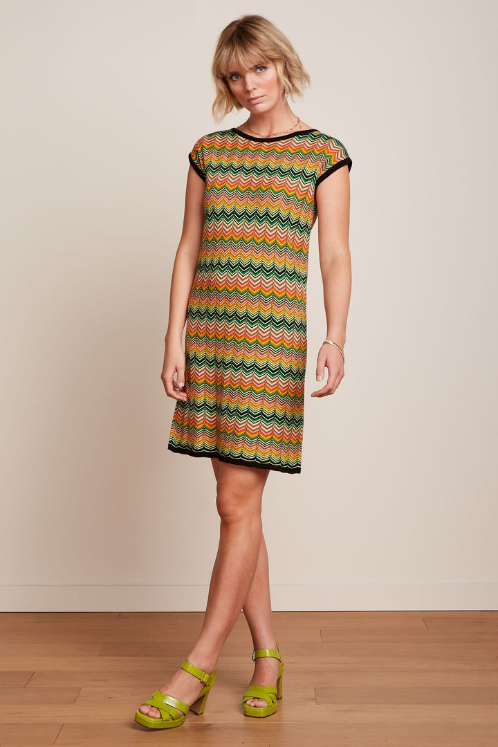 King Louie | Delfina Dress Penny | Zigzag