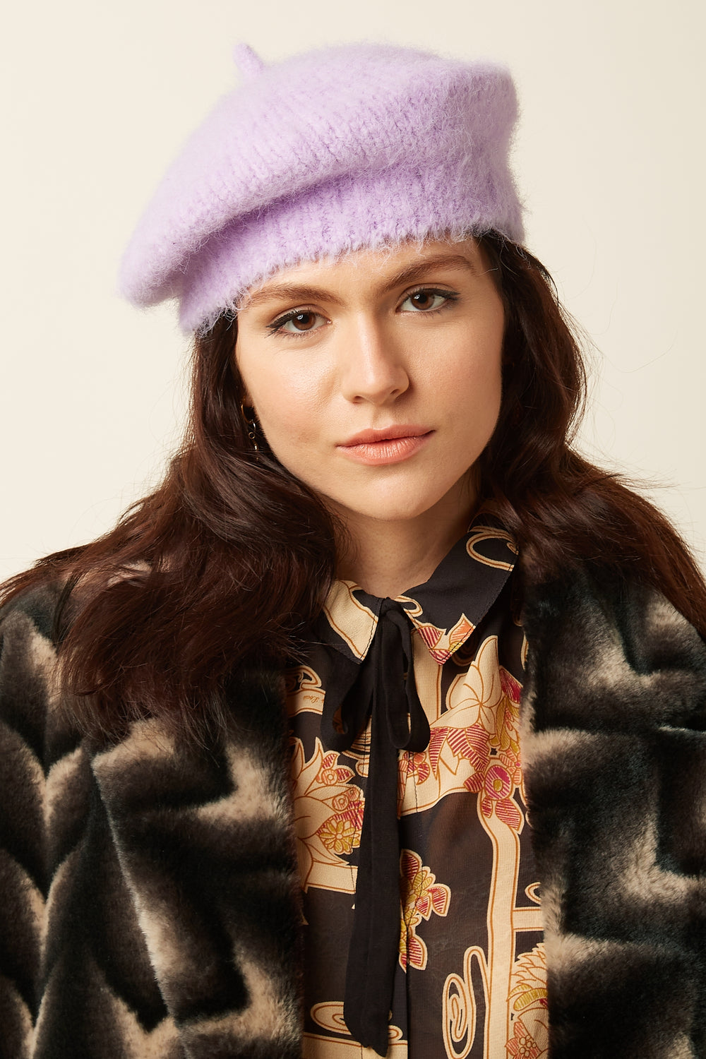 King Louie | Beret | Posh Lilac - Dutch Hideout