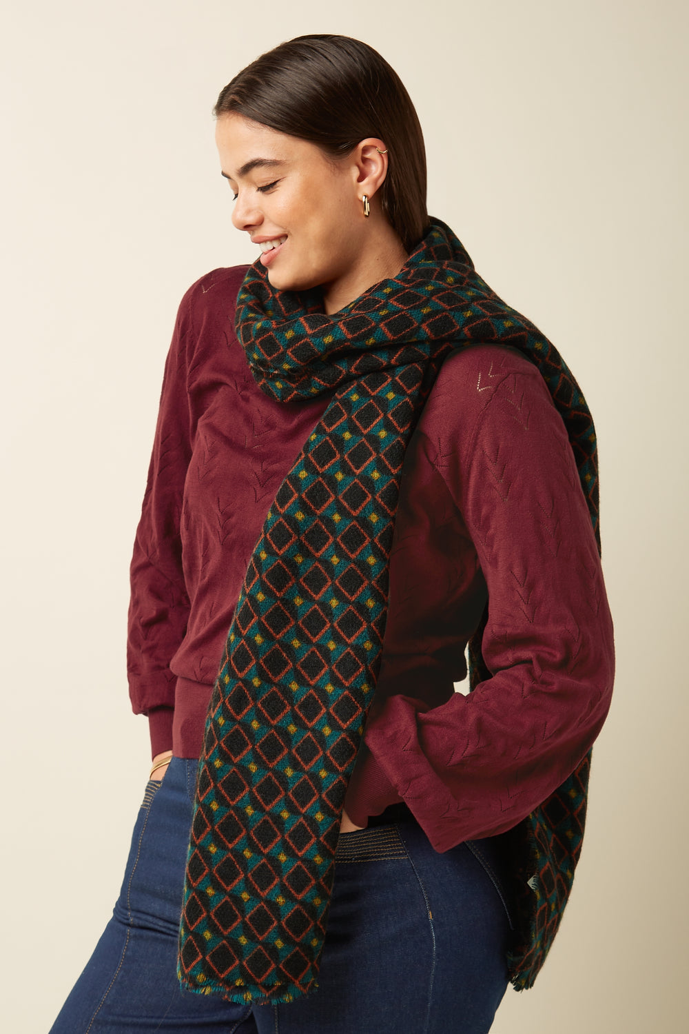 King Louie | Jazzy Scarf - Dutch Hideout