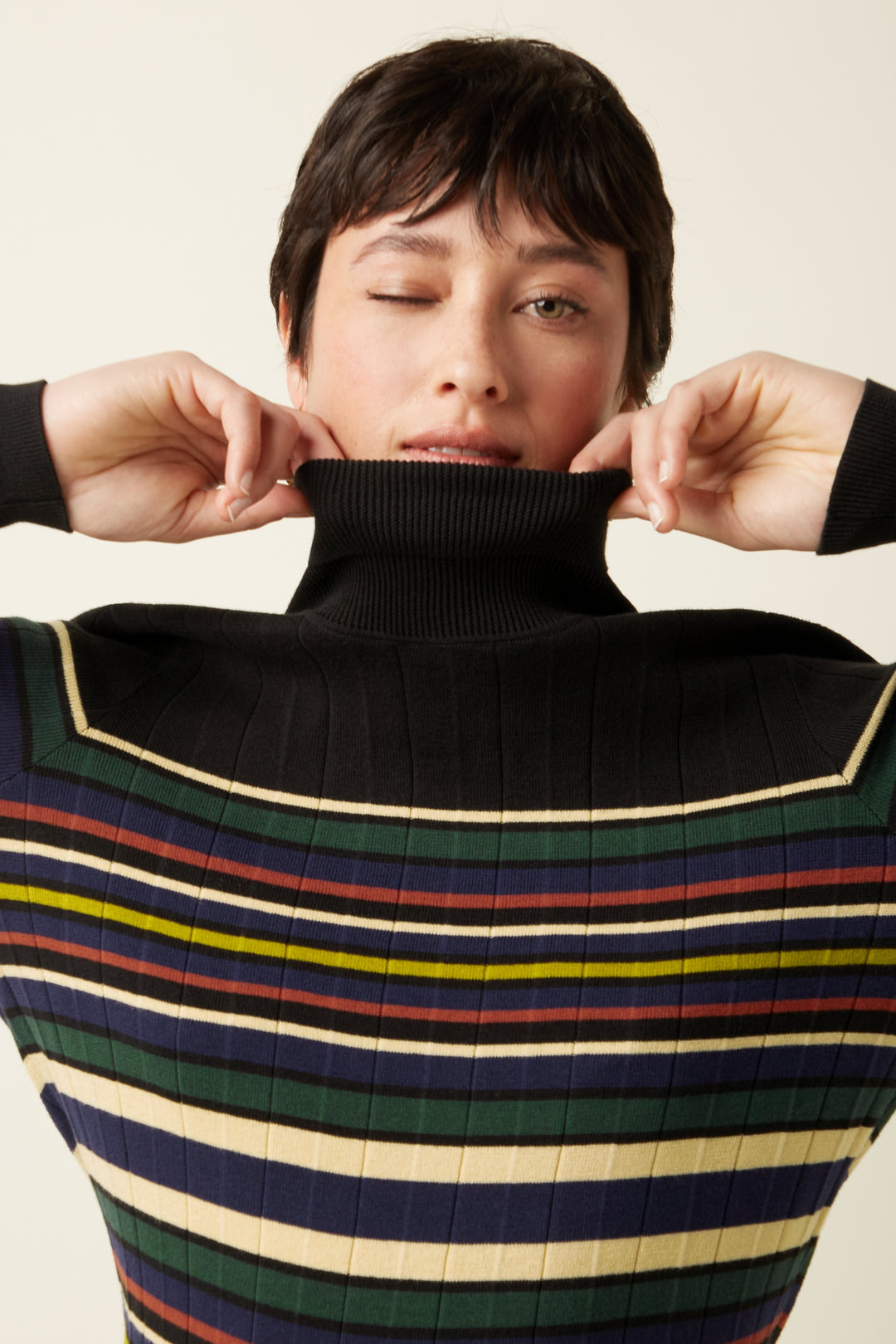 King Louie | Rollneck Top | Ozark - Dutch Hideout