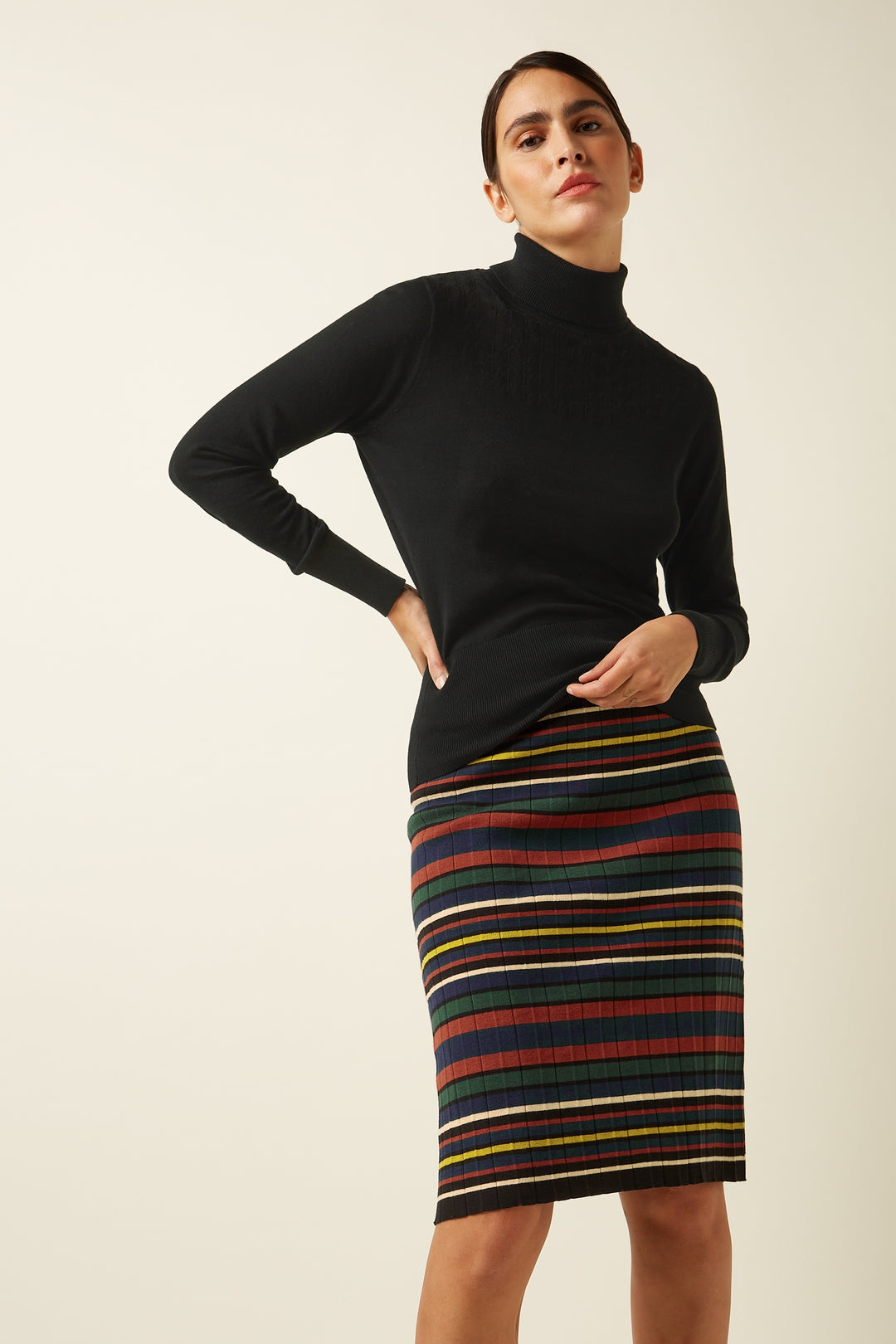 King Louie | Plisse Skirt | Ozark - Dutch Hideout