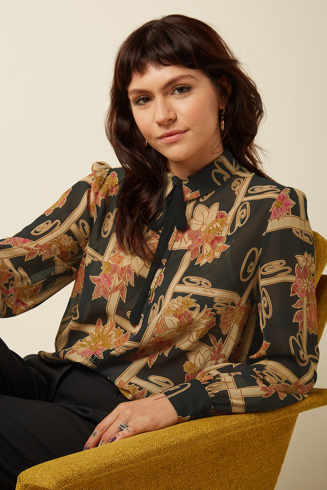 King Louie | Maisie Blouse | Alba - Dutch Hideout