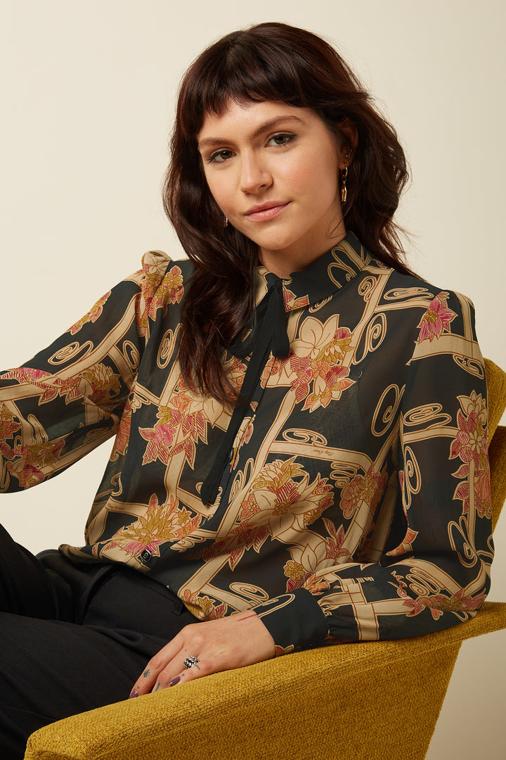 King Louie | Maisie Blouse | Alba - Dutch Hideout