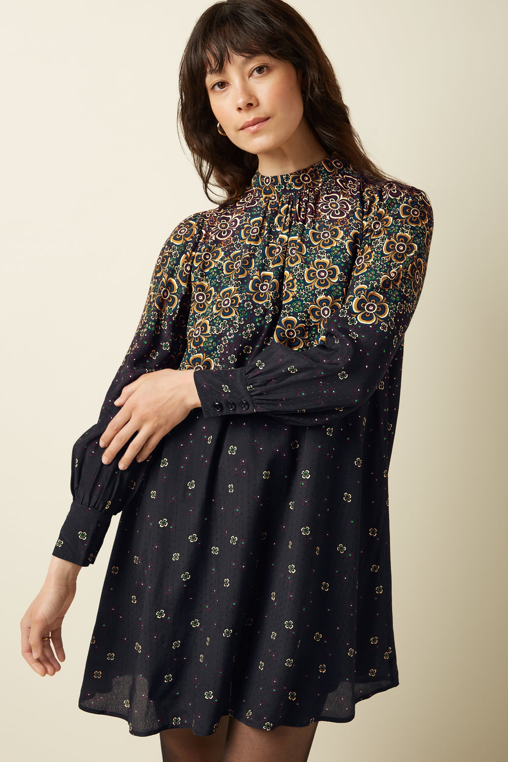 King Louie | Sandy Dress | Ombra - Dutch Hideout