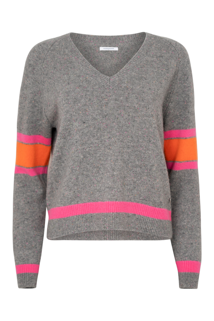 Alessandra | Percy Cashmere Sweater | Confetti