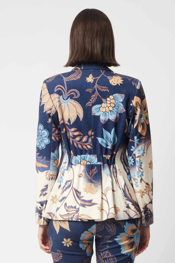 Once Was | Venus Ponte Blazer | Lotus Flower