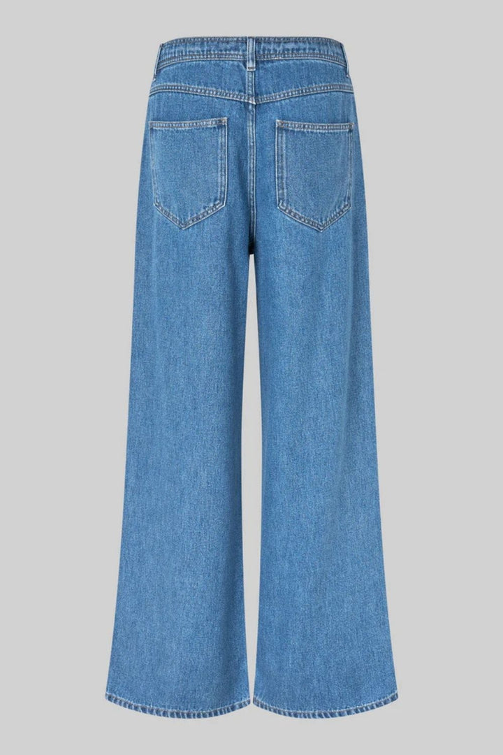 Second Female | Irvine Tie Front Jean | Blue Denim