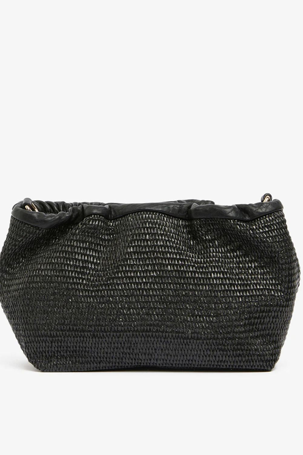 Elms + King | Monty Bag | Black Weave