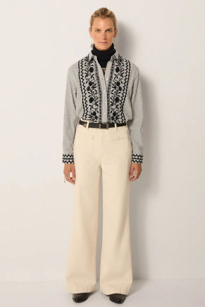 Maison Hotel | Hamlet Pant | Maxton Ecru - Dutch Hideout