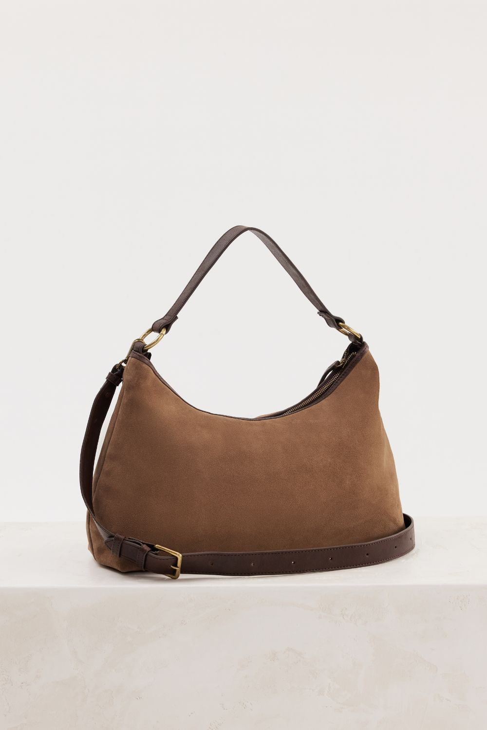 JuJu & Co | Suede Slouchy | Chestnut - Dutch Hideout