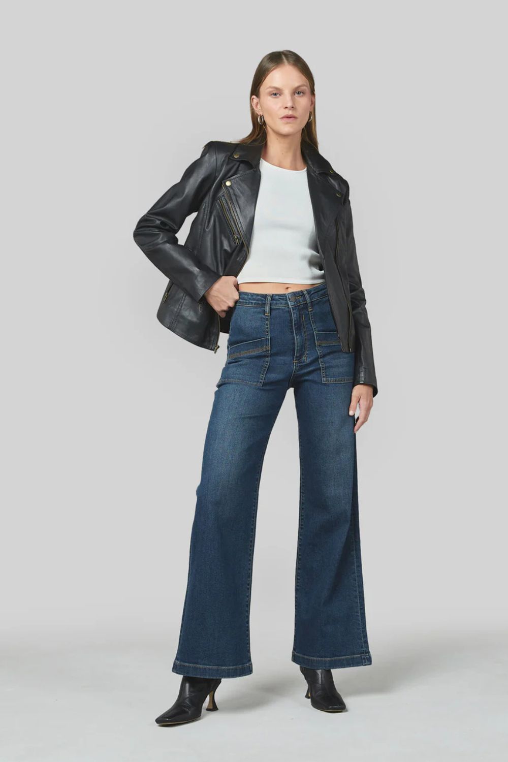 Dricoper | Jodi Astro Wide Leg Jeans