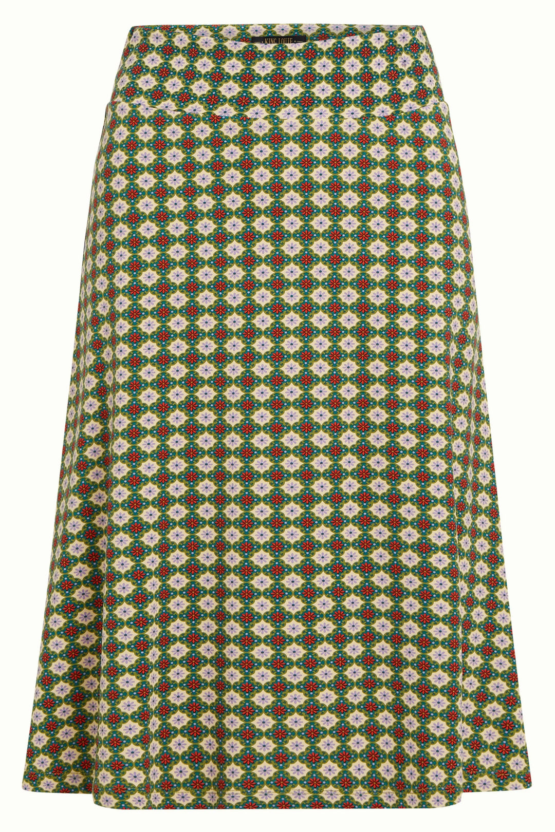 KING LOUIE I BORDER JUNO SKIRT JADE I PONDEROSA GREEN