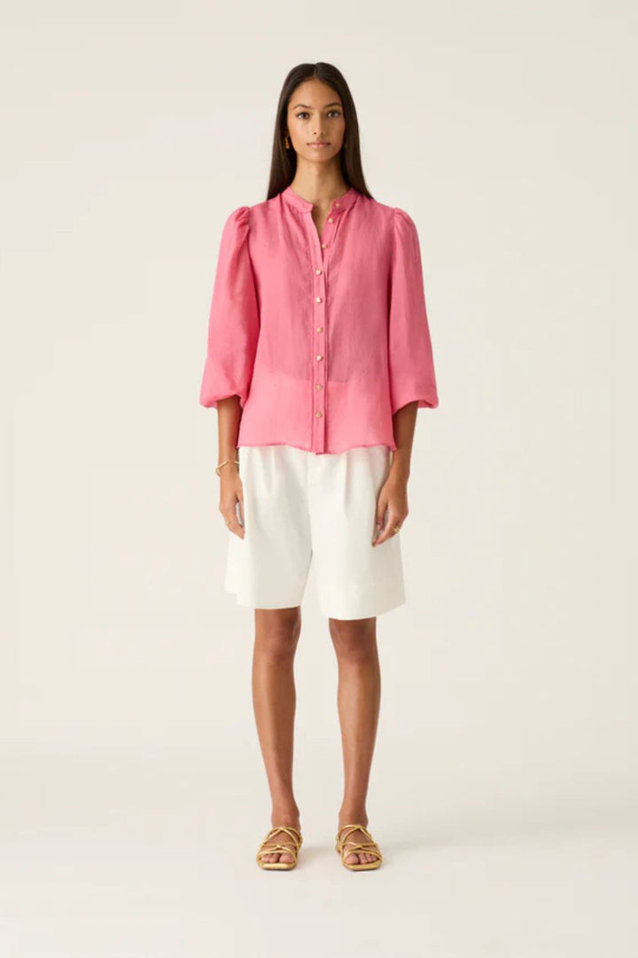 Mos the Label | Aurora Blouse | Raspberry