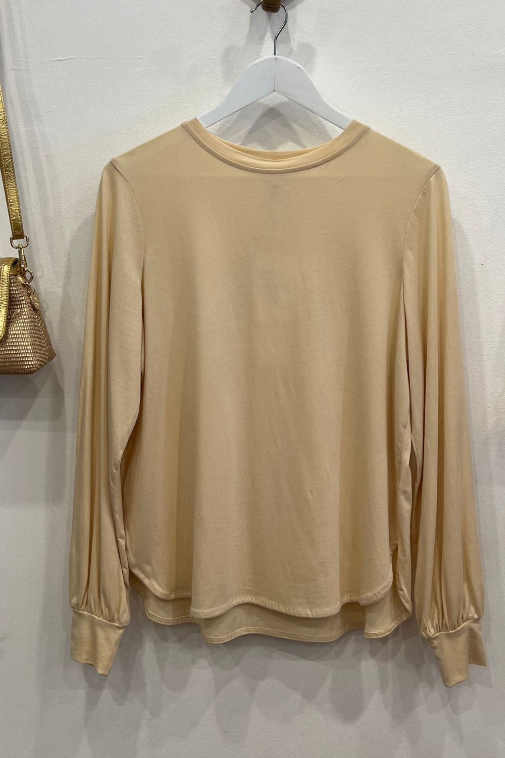 M.A Dainty | Baxter Long Sleeve Top | New Cream