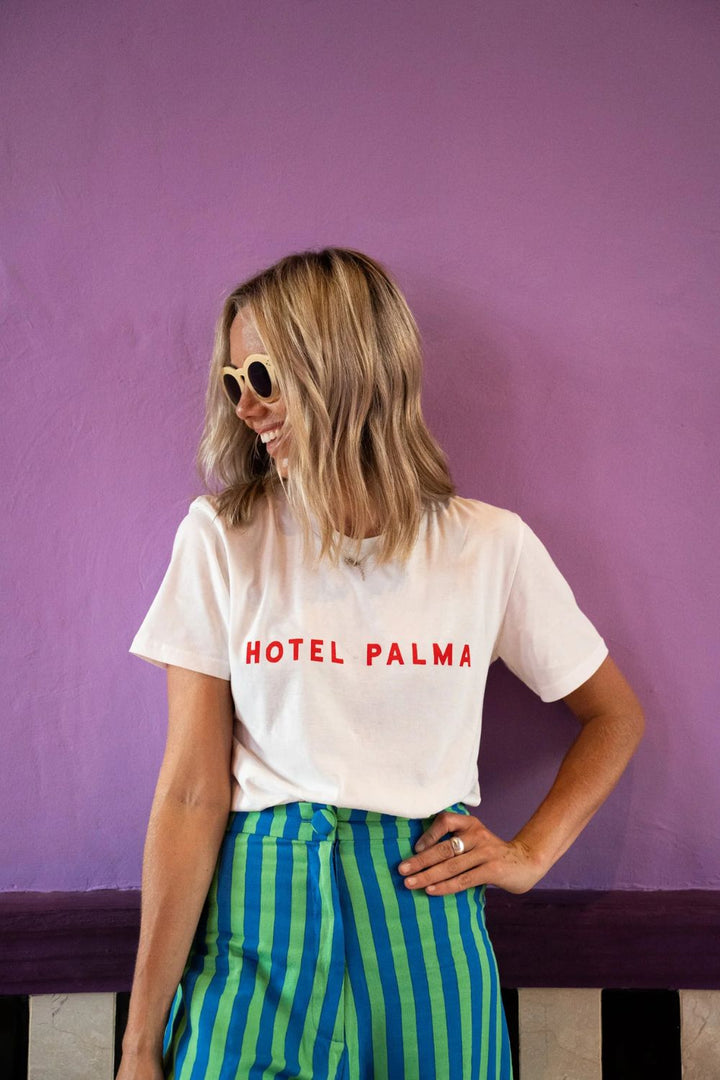 Little Palma | Hotel Palma T-Shirt | Red