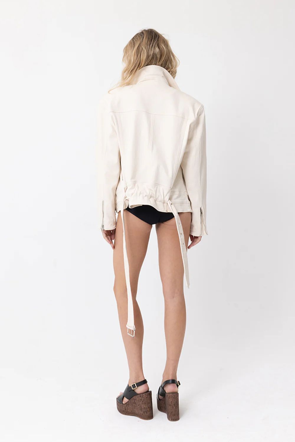 Joey the Label | Babe A Licious Biker Jacket | Sand
