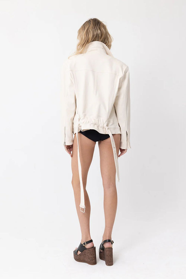 Joey the Label | Babe A Licious Biker Jacket | Sand