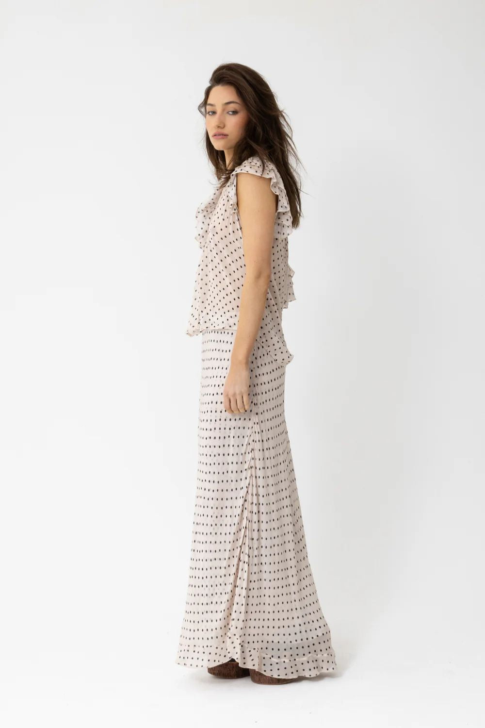 Joey the Label | SATC S/SLV Blouse | Polka Dot