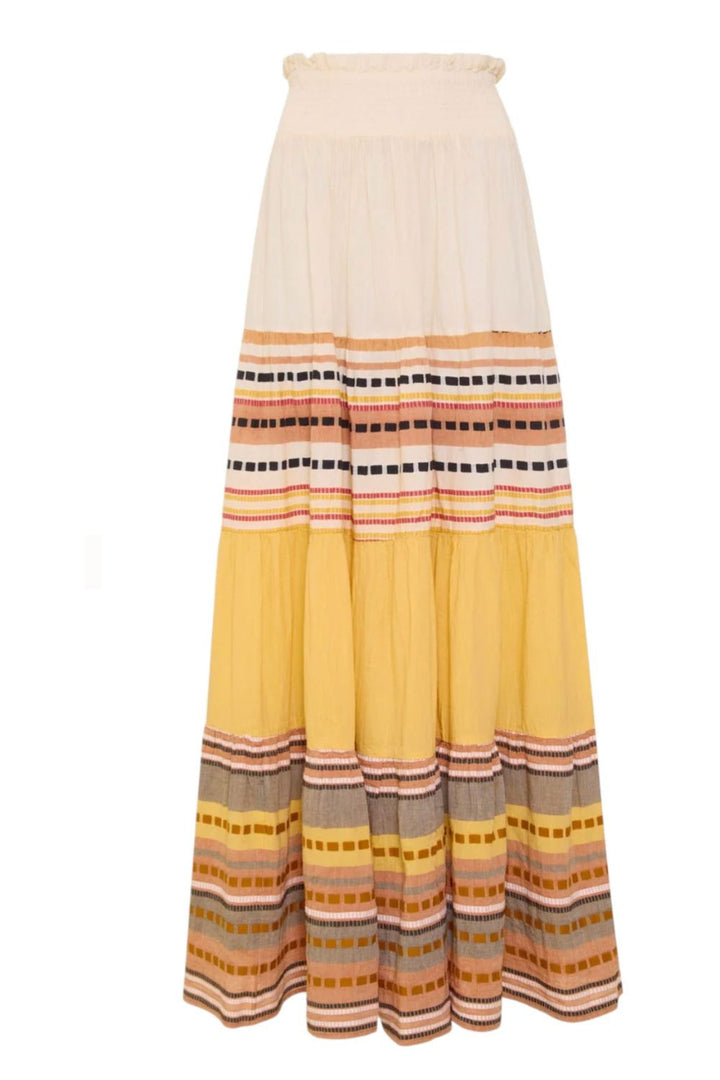 Pearl & Caviar | Zakar Maxi Skirt | Camel